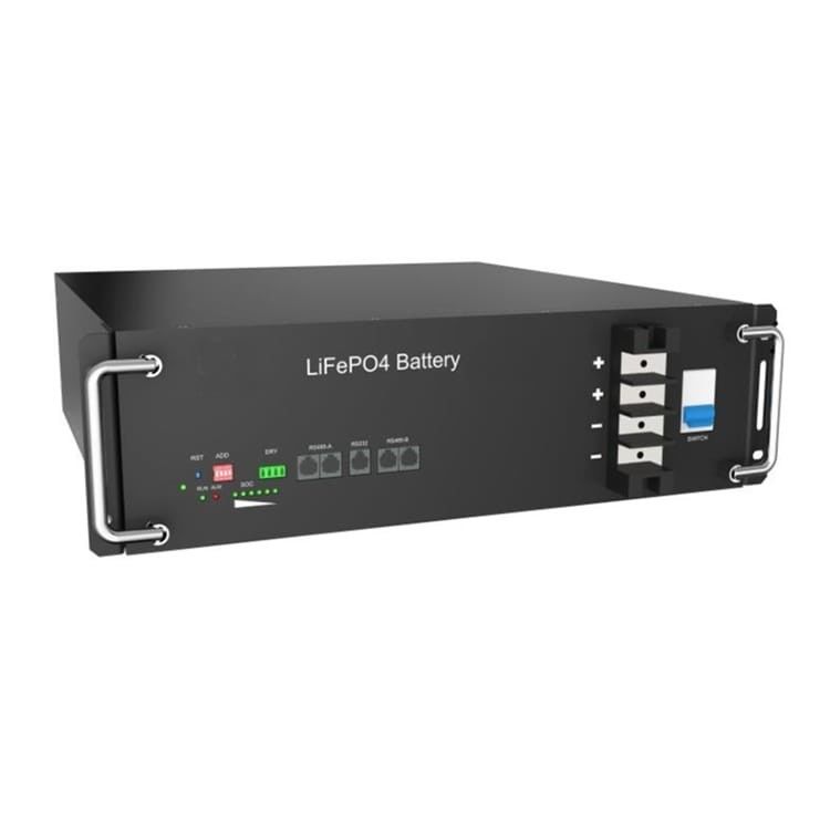 2560Wh 51.2V DC Rack Mount Lifepo4 Baterai Untuk Industri Komersial Energi Penyimpanan