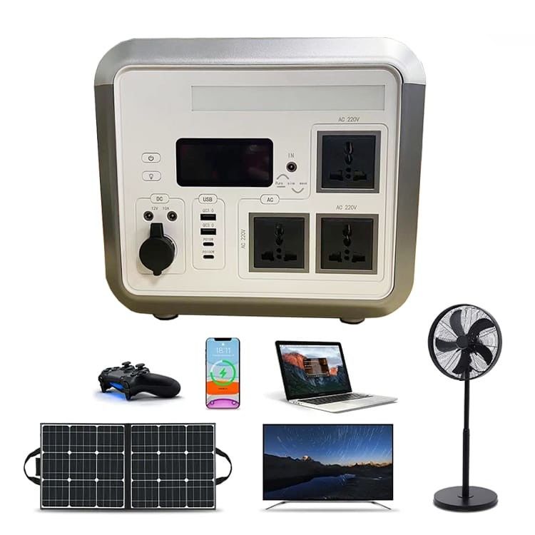 LiFePO4 Solar Energy Storage Battery System, 1200w Power Station untuk Camping Luar Ruang
