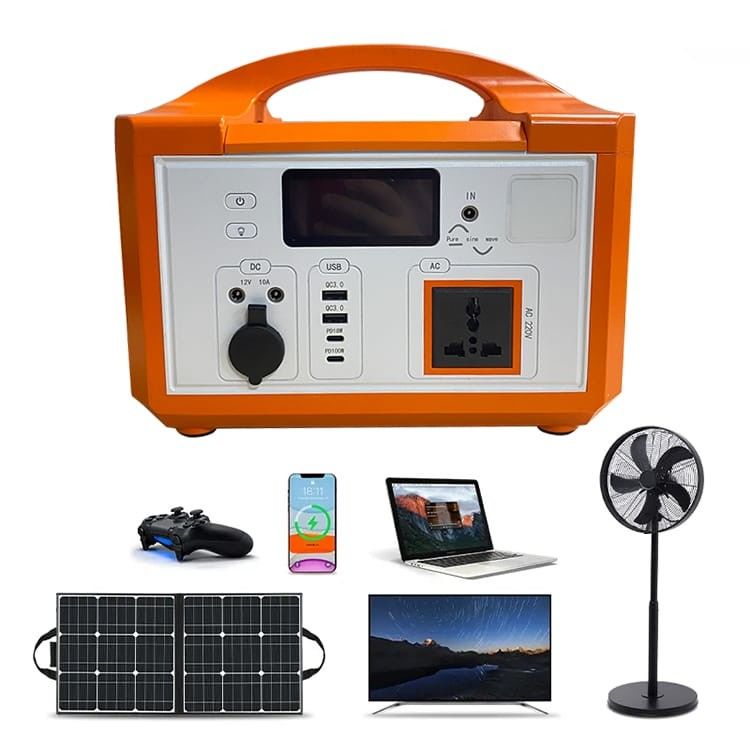 460wh portabel Lithium Battery Power Station, luar 600 Watt portabel power supply