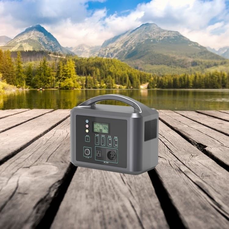 920wh Solar Panel Power Station, Baterai Lithium Generator Untuk Perjalanan Luar Ruangan
