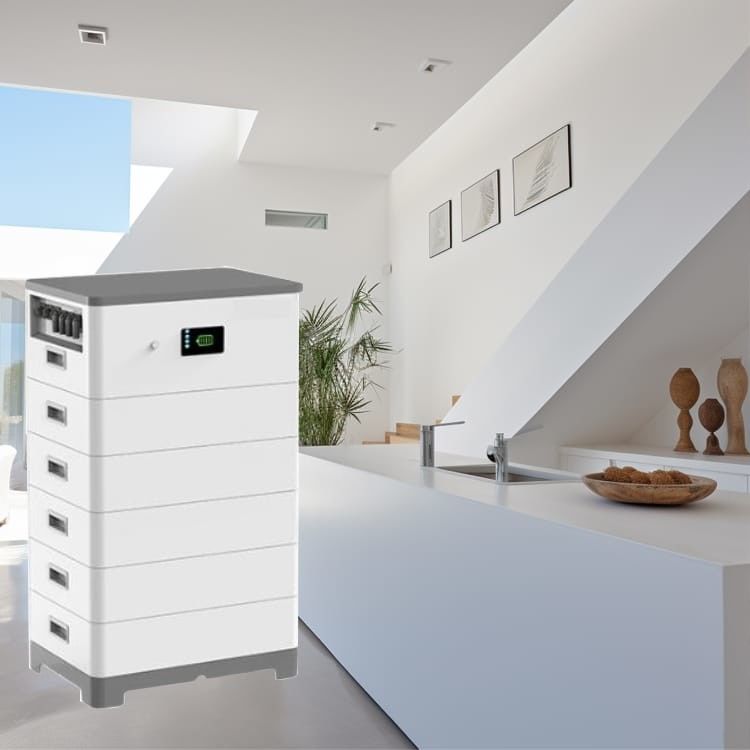 ESS 2.56KWH 5.12KWH 10.24KWH Lithium Ion LiFePO4 Baterai Sistem penyimpanan energi surya