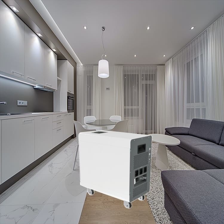5kWh 200A Inverter hibrida dengan baterai Li-ion tegangan terintegrasi 1000W All-inclusive ESS System