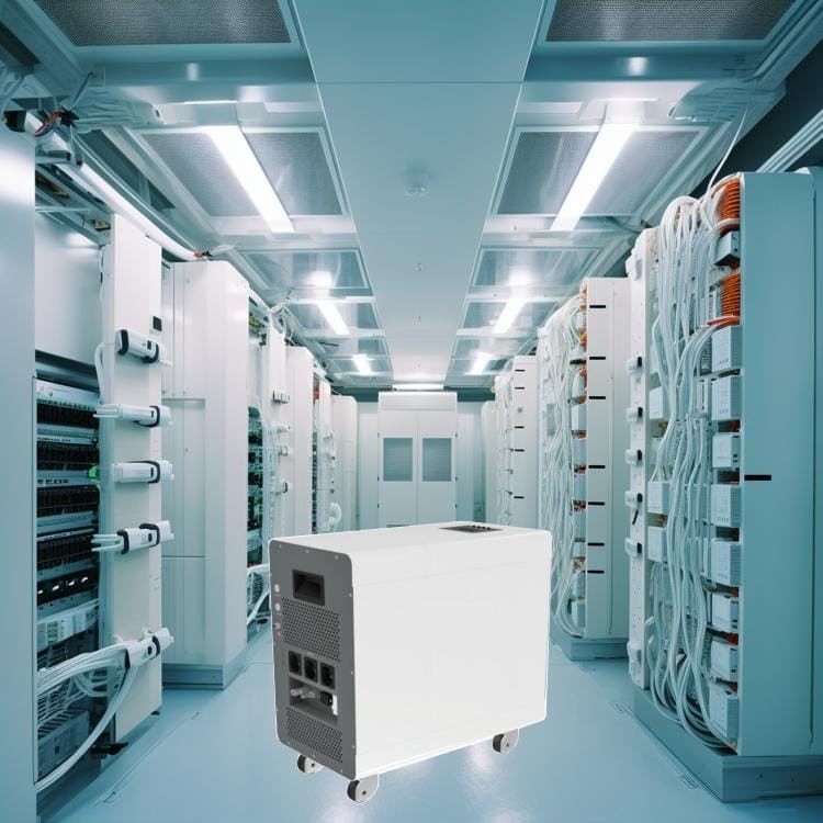 Baterai Inverter 3,2 kW 5 kW dengan sel baterai prismatik LiFePo4