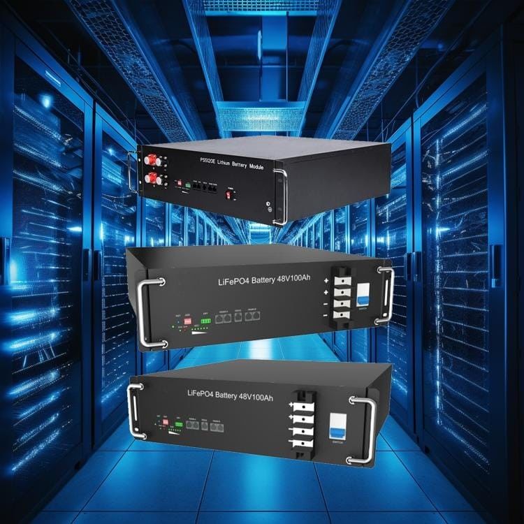 Baterai Energi 50kWh Tegangan Tinggi Lifepo4 Rackmount Untuk Aplikasi Industri